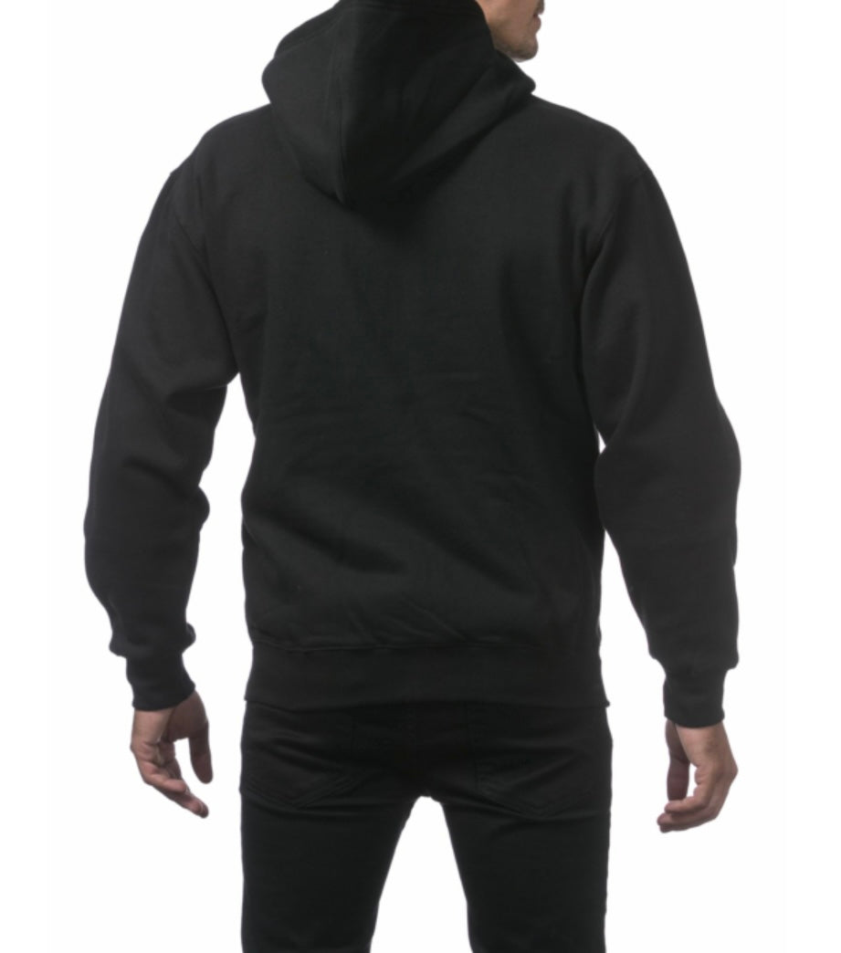 Pro Club Men's Heavyweight Full Zip Fleece Hoodie