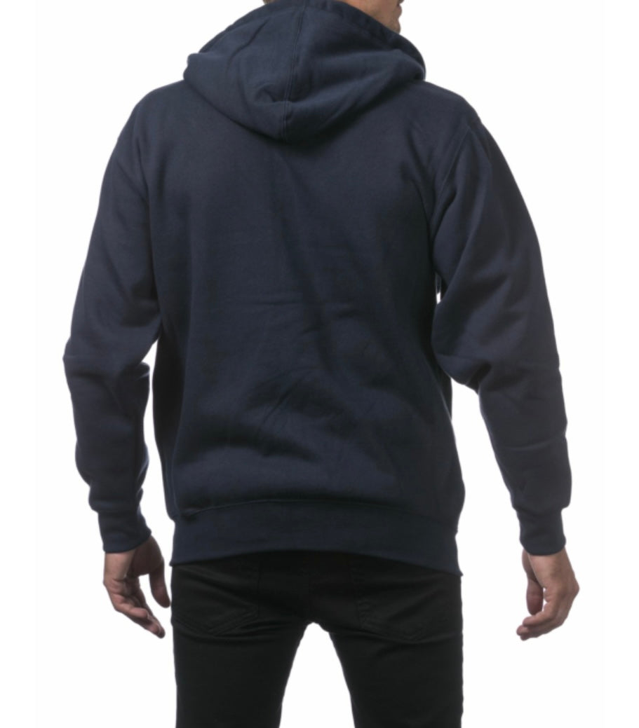 Pro Club Men's Heavyweight Full Zip Fleece Hoodie