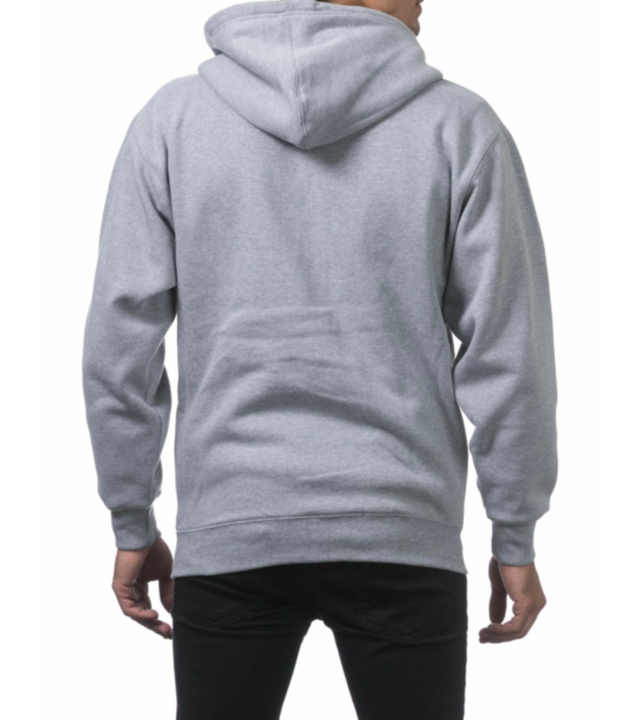 Pro Club Men's Heavyweight Full Zip Fleece Hoodie